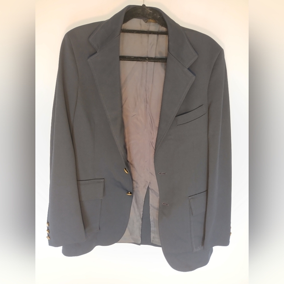 Vintage Haggar Navy Blue Blazer. - Picture 7 of 11